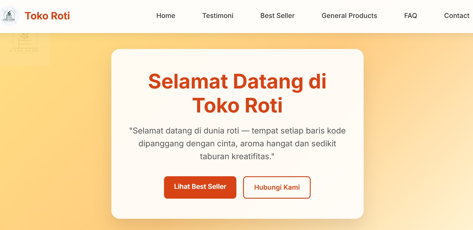 Landing Page